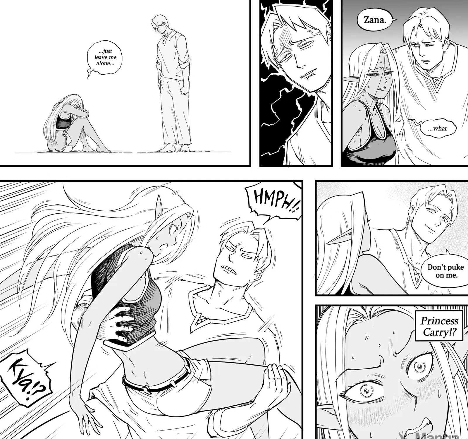 My Dark Elf Step Sister Won't Leave Me Alone Chapter 2 page 49 - 