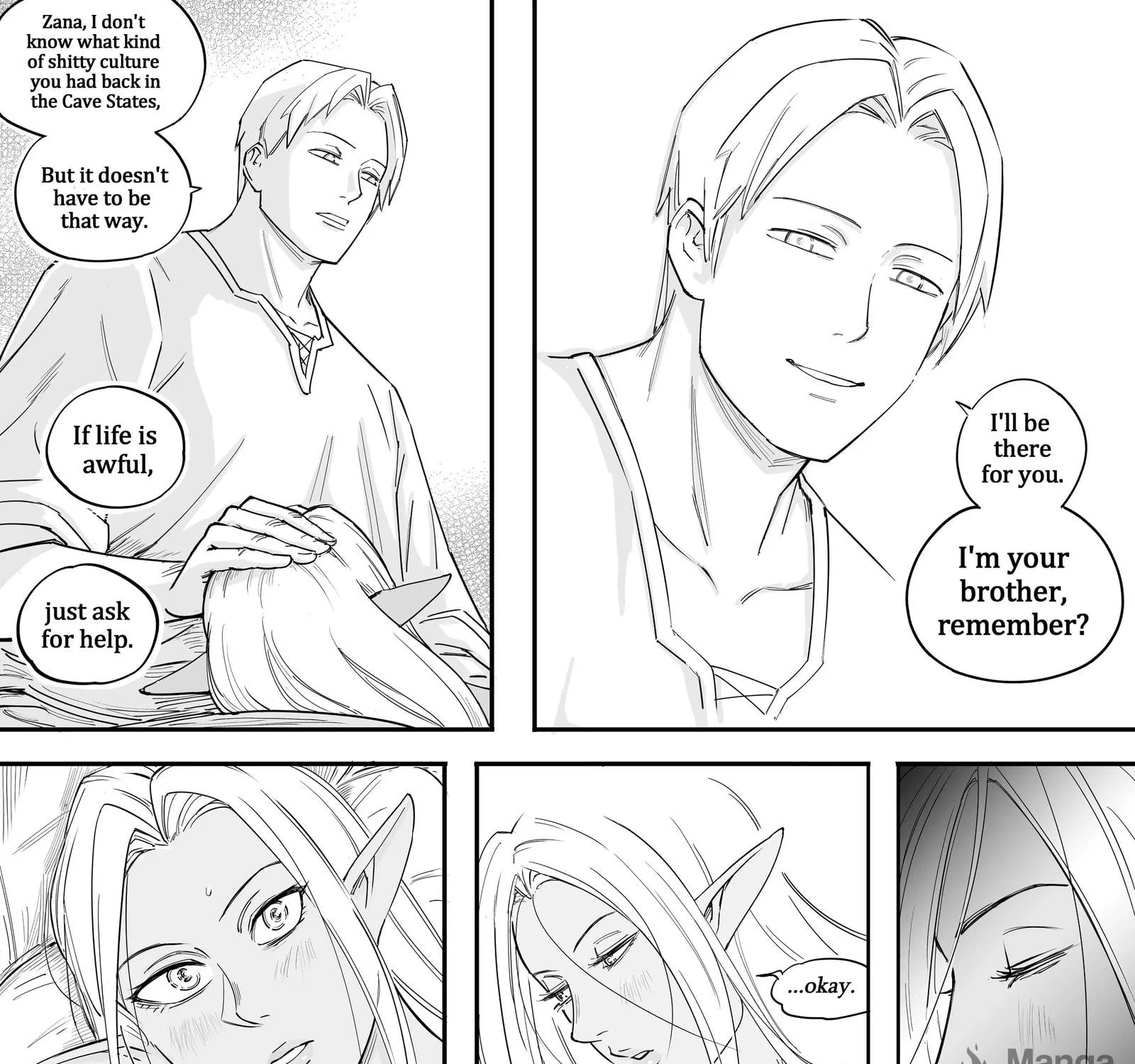 My Dark Elf Step Sister Won't Leave Me Alone Chapter 2 page 53 - 