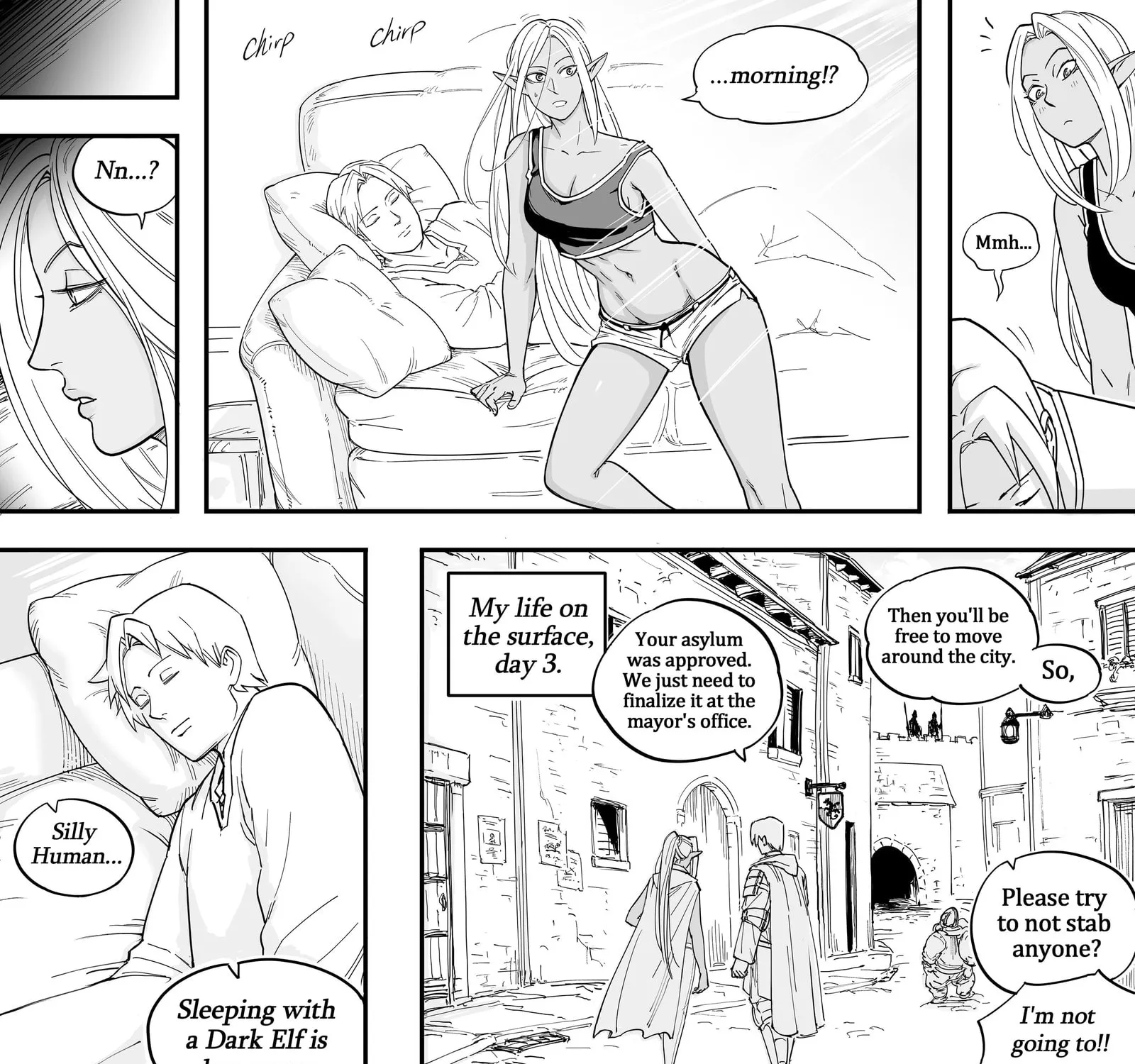 My Dark Elf Step Sister Won't Leave Me Alone Chapter 2 page 57 - 