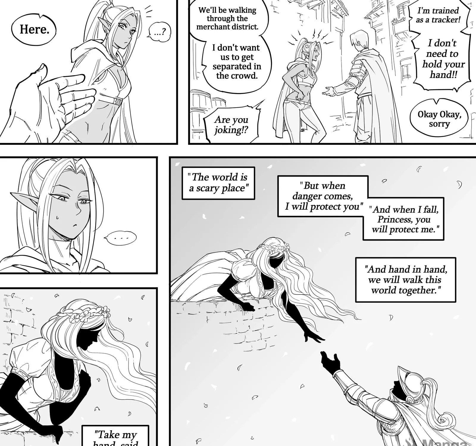 My Dark Elf Step Sister Won't Leave Me Alone Chapter 2 page 59 - 