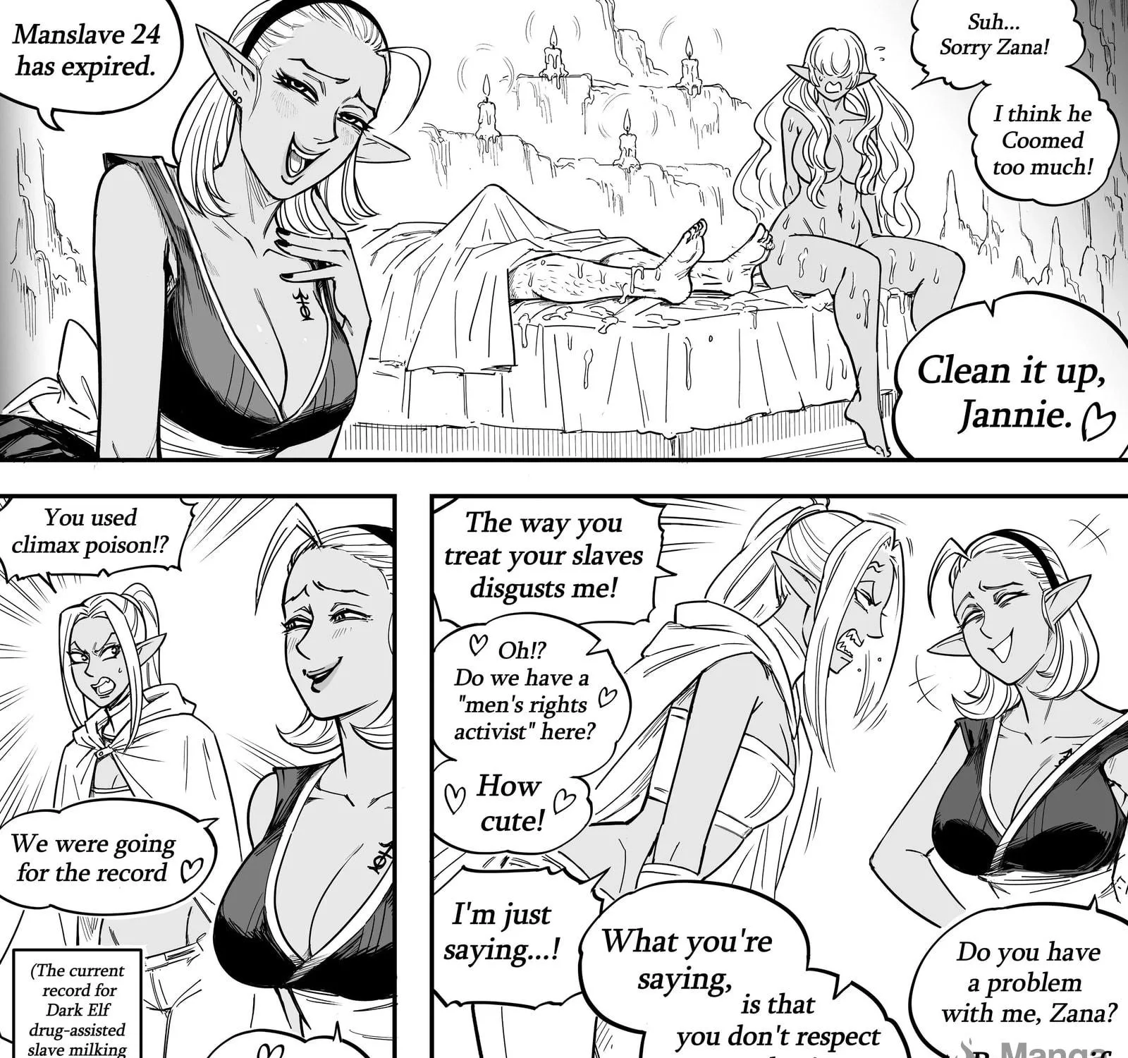 My Dark Elf Step Sister Won't Leave Me Alone Chapter 2 page 9 - 
