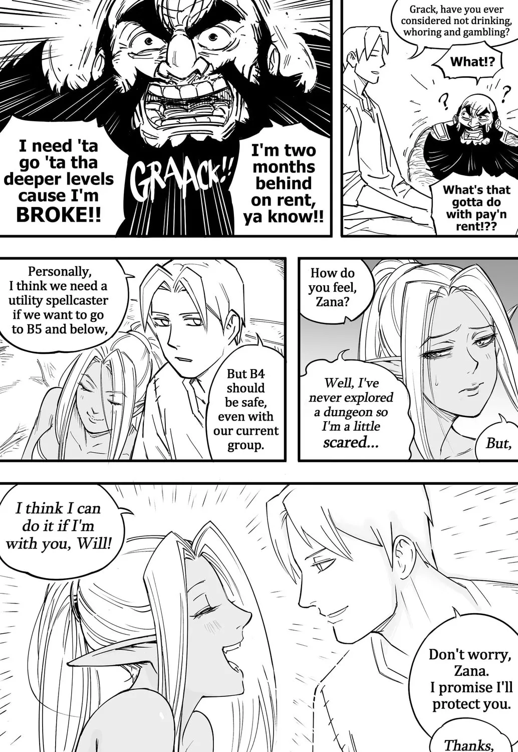 My Dark Elf Step Sister Won't Leave Me Alone Chapter 3 page 13 - 