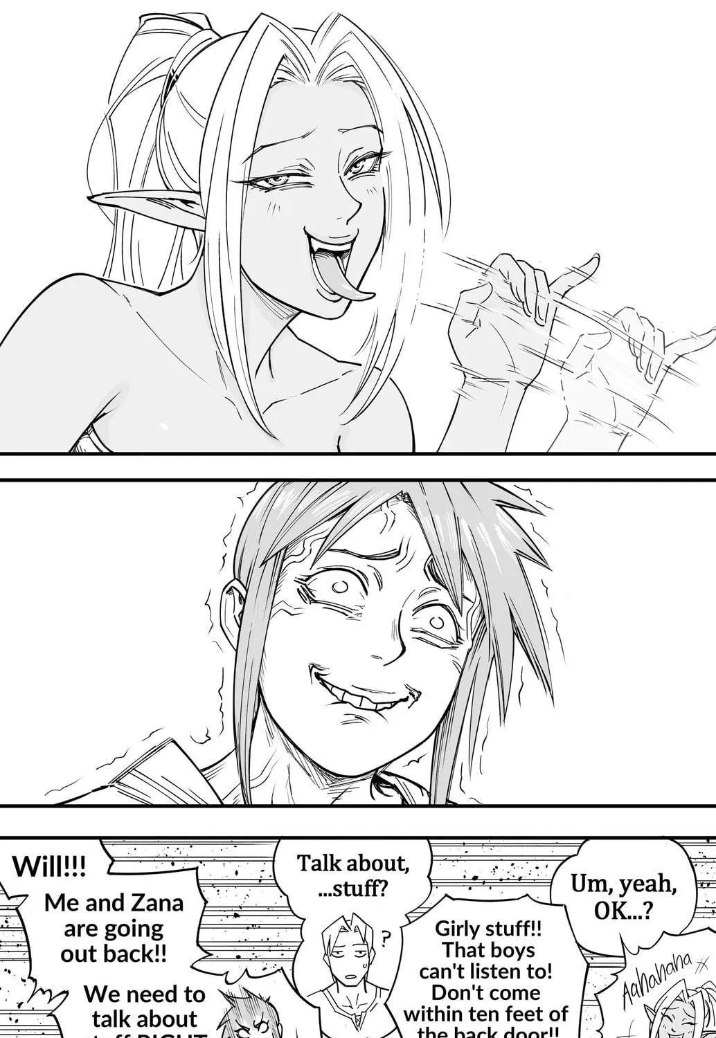 My Dark Elf Step Sister Won't Leave Me Alone Chapter 3 page 17 - 