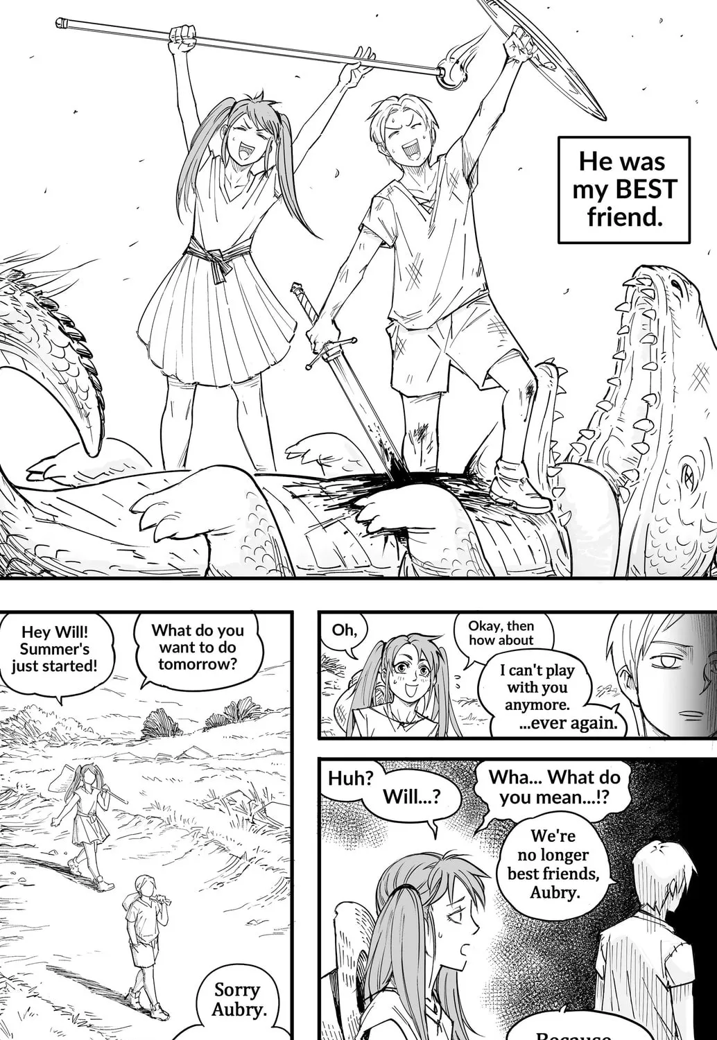 My Dark Elf Step Sister Won't Leave Me Alone Chapter 3 page 3 - 