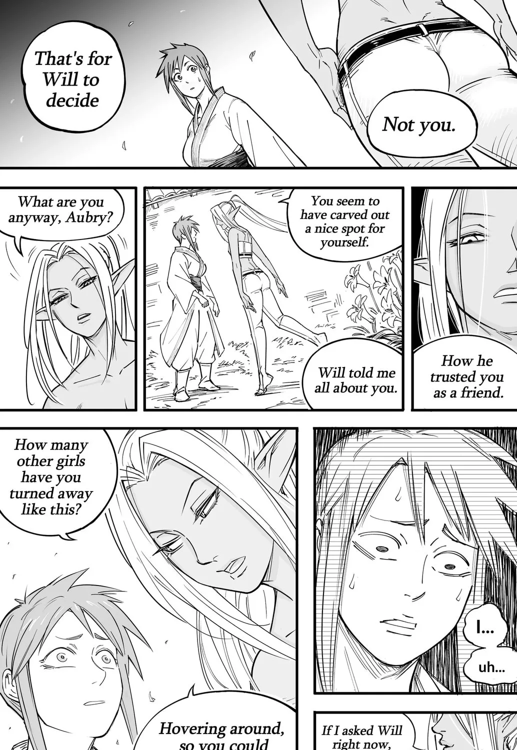 My Dark Elf Step Sister Won't Leave Me Alone Chapter 3 page 25 - 