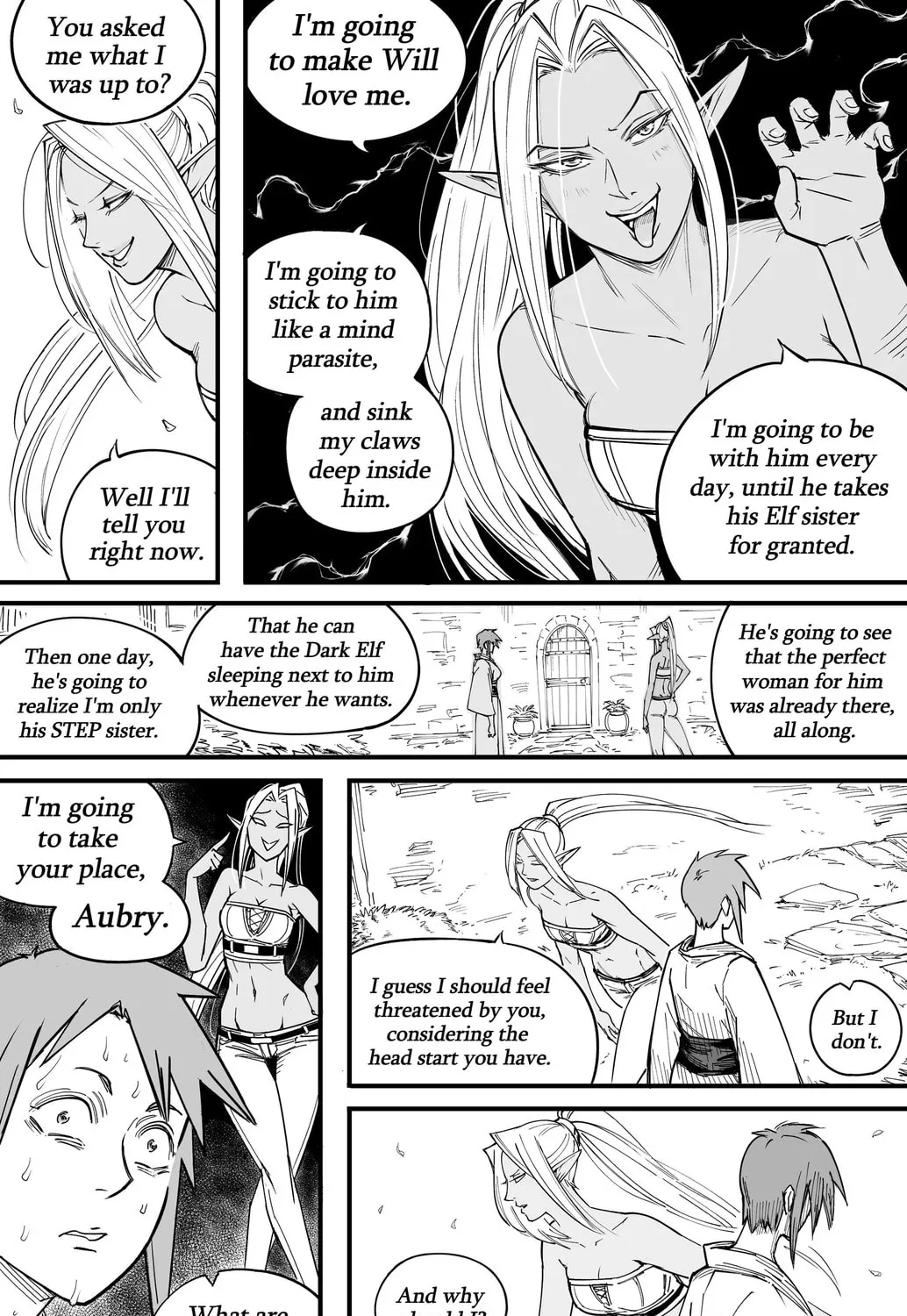 My Dark Elf Step Sister Won't Leave Me Alone Chapter 3 page 31 - 