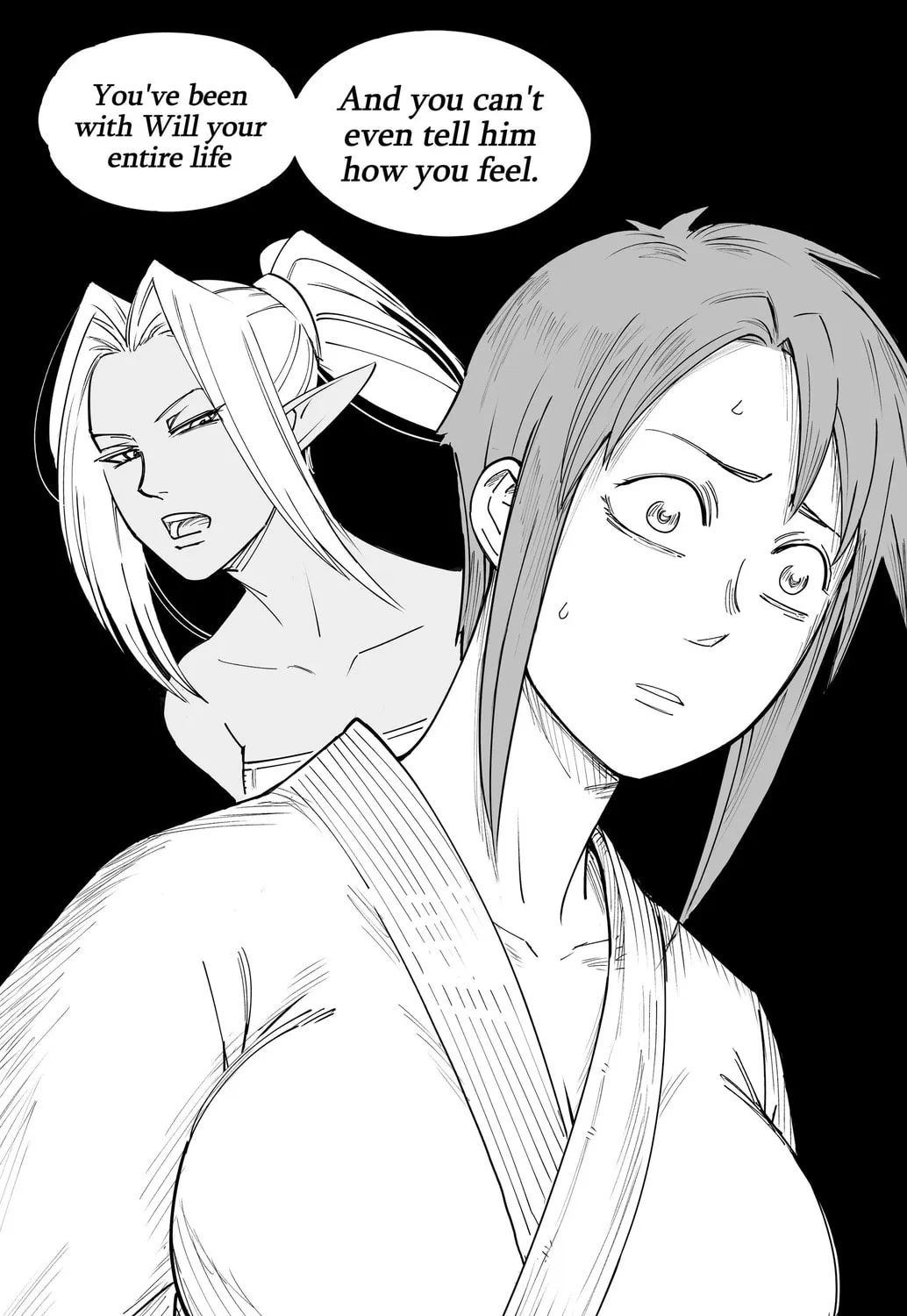 My Dark Elf Step Sister Won't Leave Me Alone Chapter 3 page 33 - 