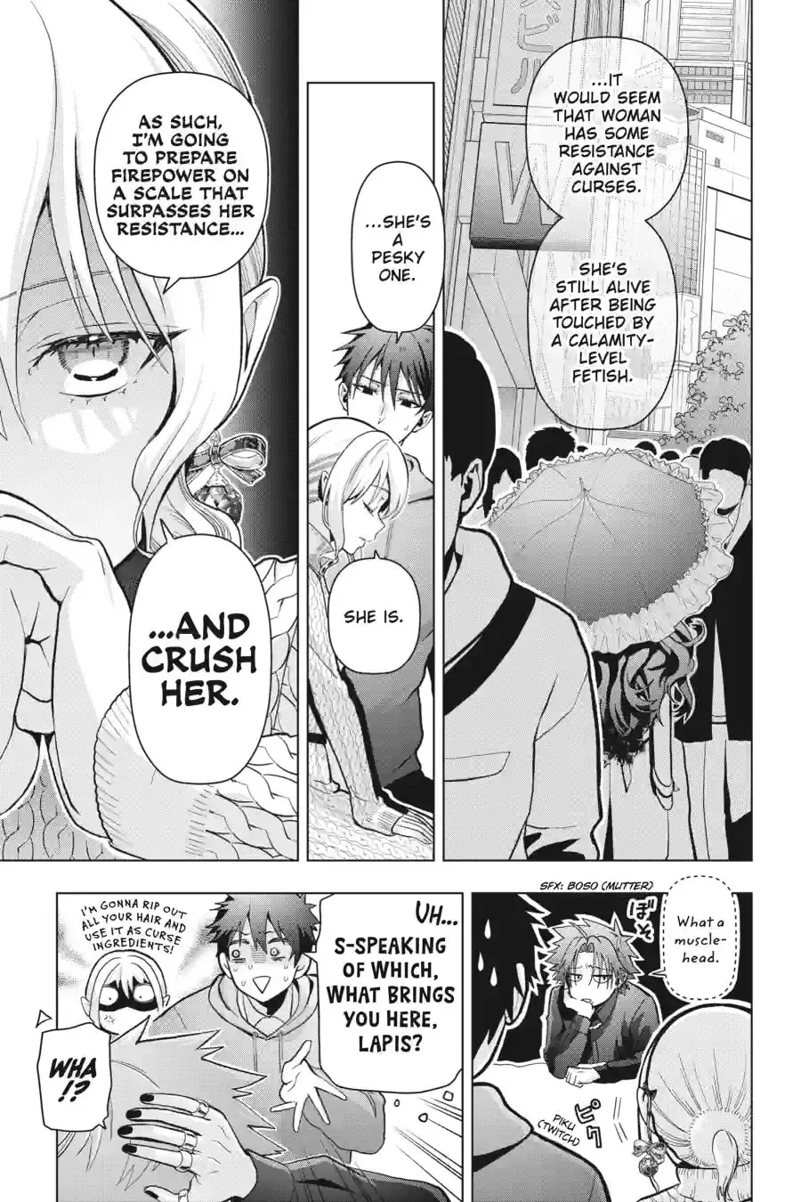 My Dear, Curse-Casting Vampiress Chapter 35.3 page 9 - 