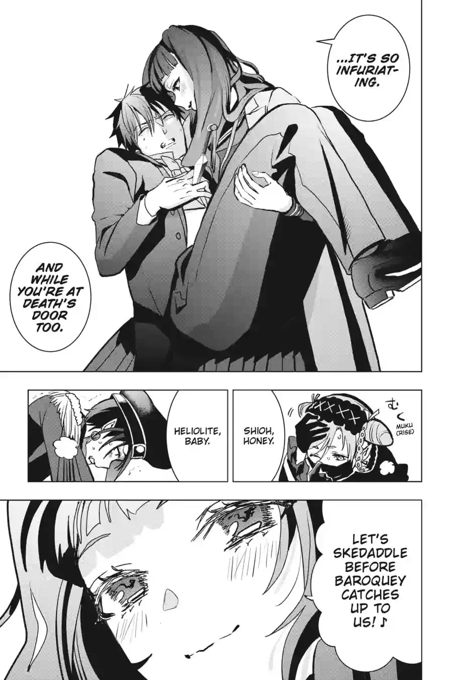 My Dear, Curse-Casting Vampiress Chapter 35.6 page 32 - 