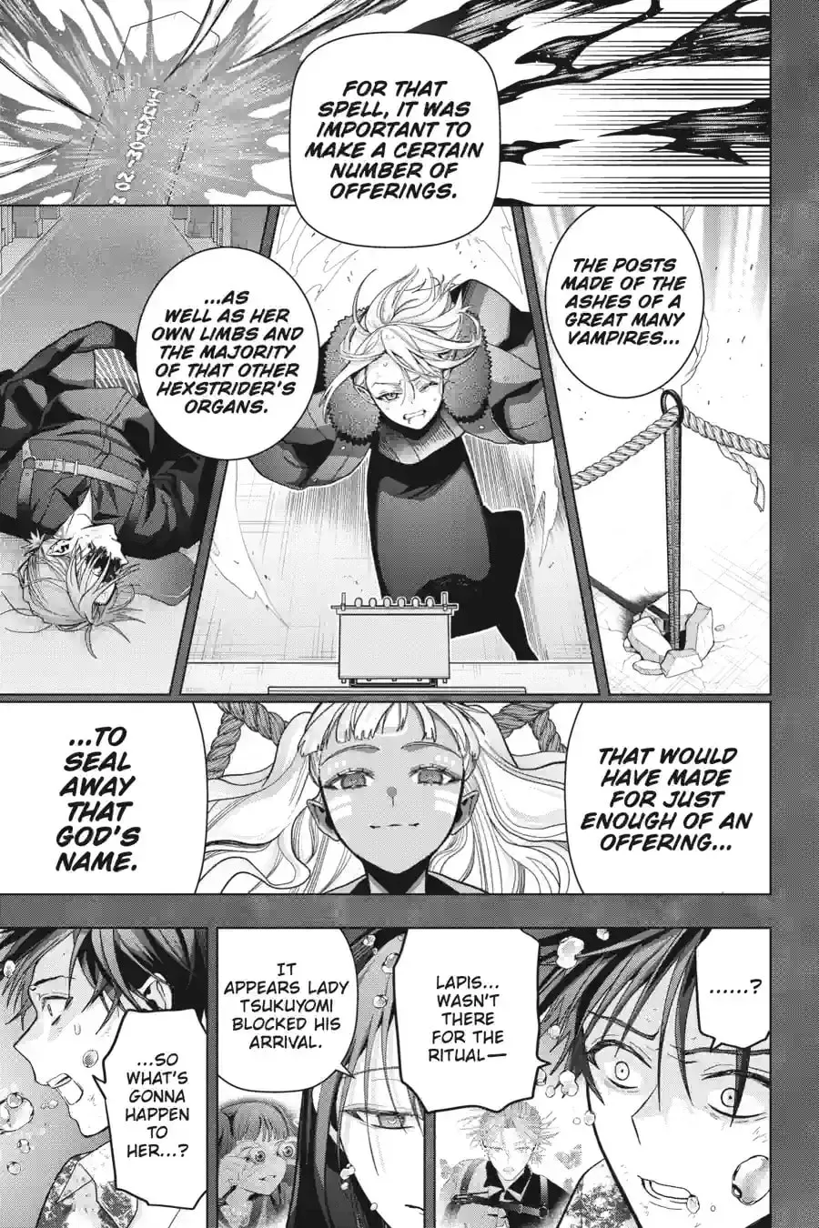 My Dear, Curse-Casting Vampiress Chapter 36.2 page 8 - 