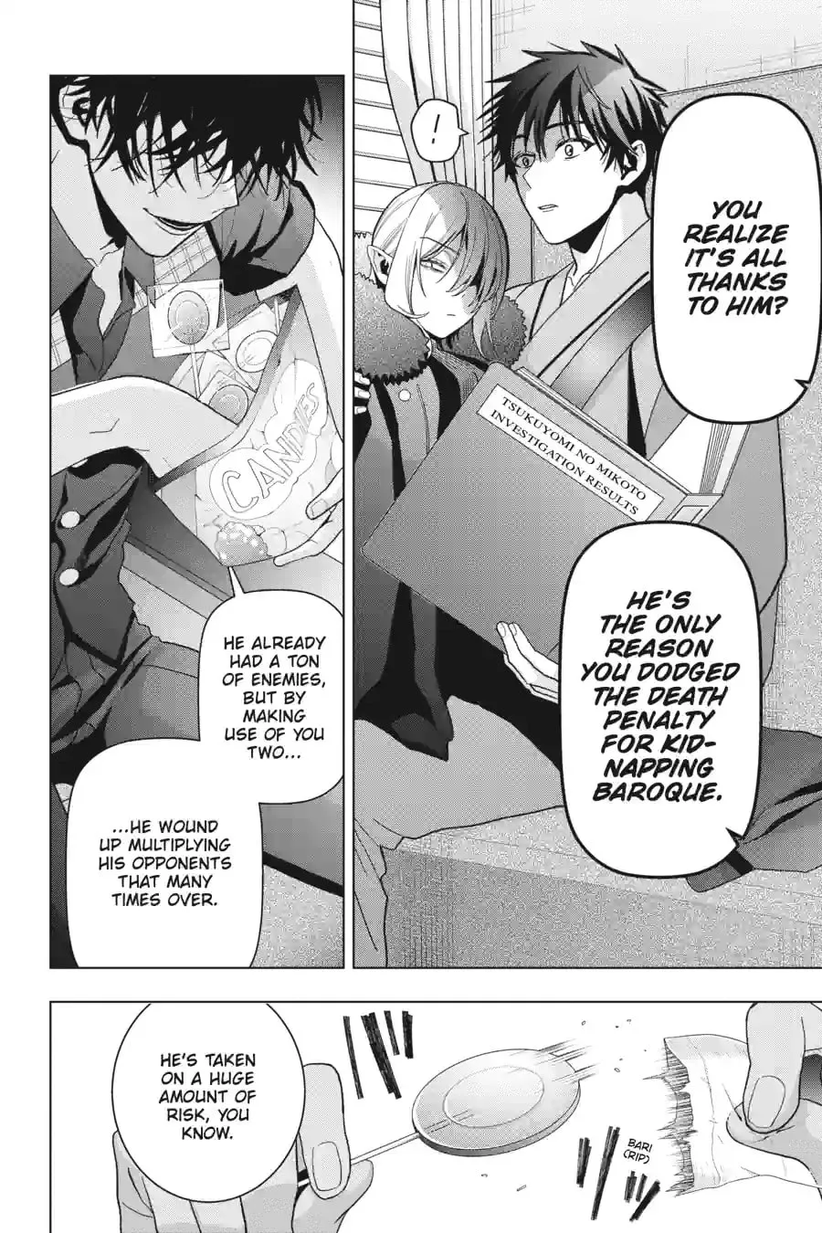 My Dear, Curse-Casting Vampiress Chapter 36.4 page 5 - 