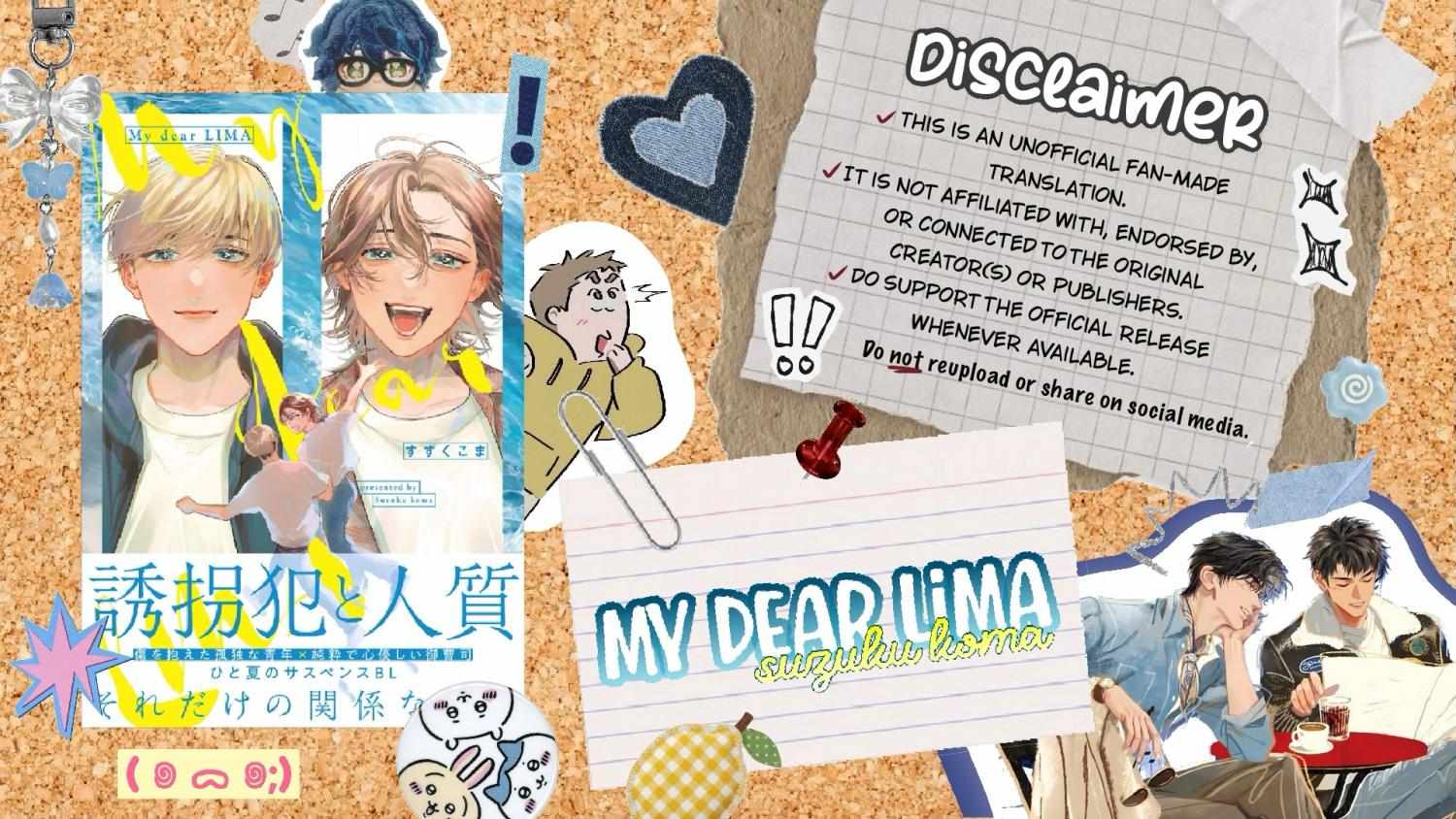 My dear LIMA Chapter 3 page 1 - 
