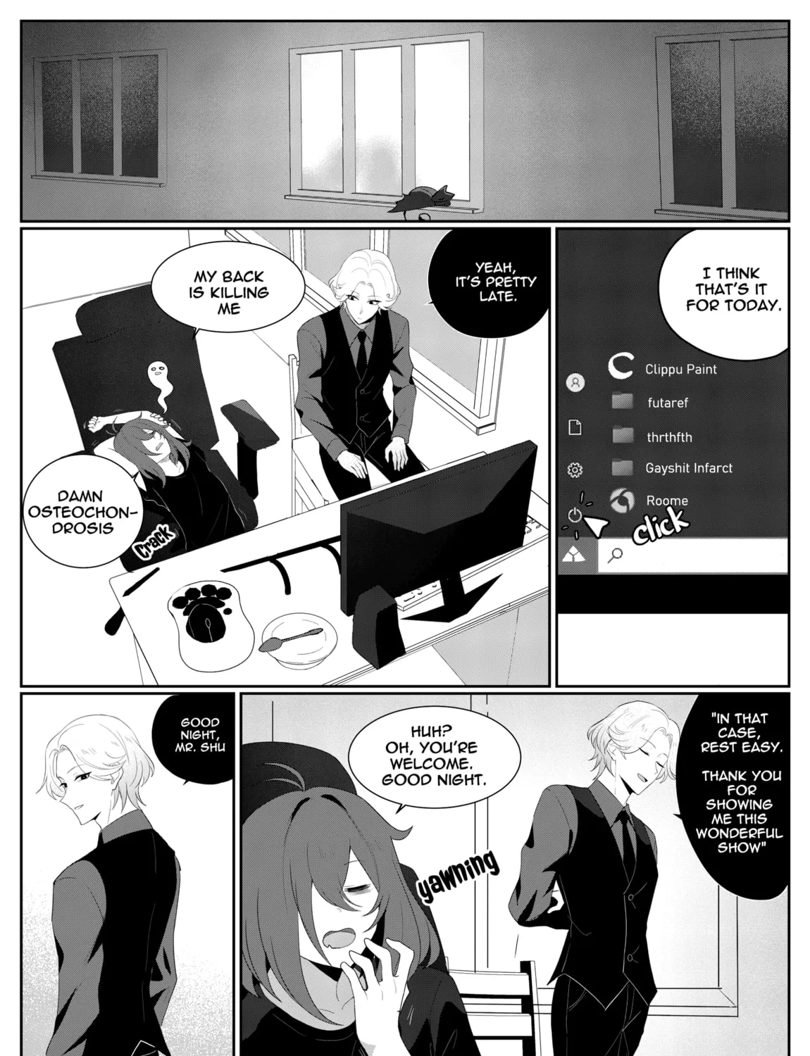 My escapism Chapter 3 page 21 - 