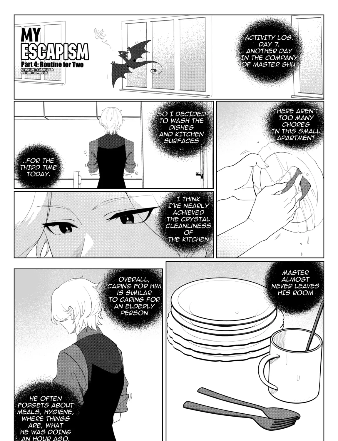 My escapism Chapter 4 page 1 - 