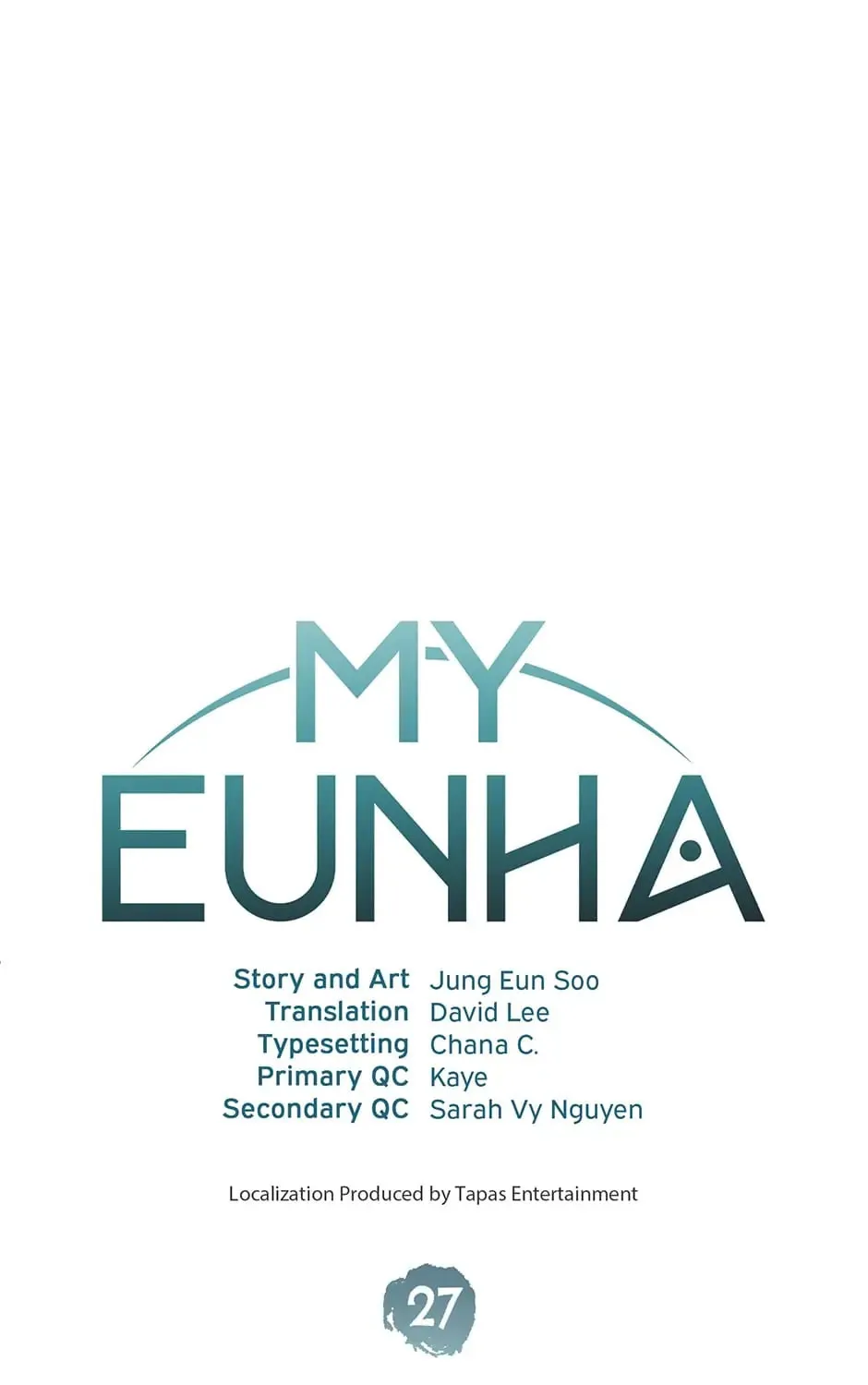 My Eunha Chapter 27 page 7 - 