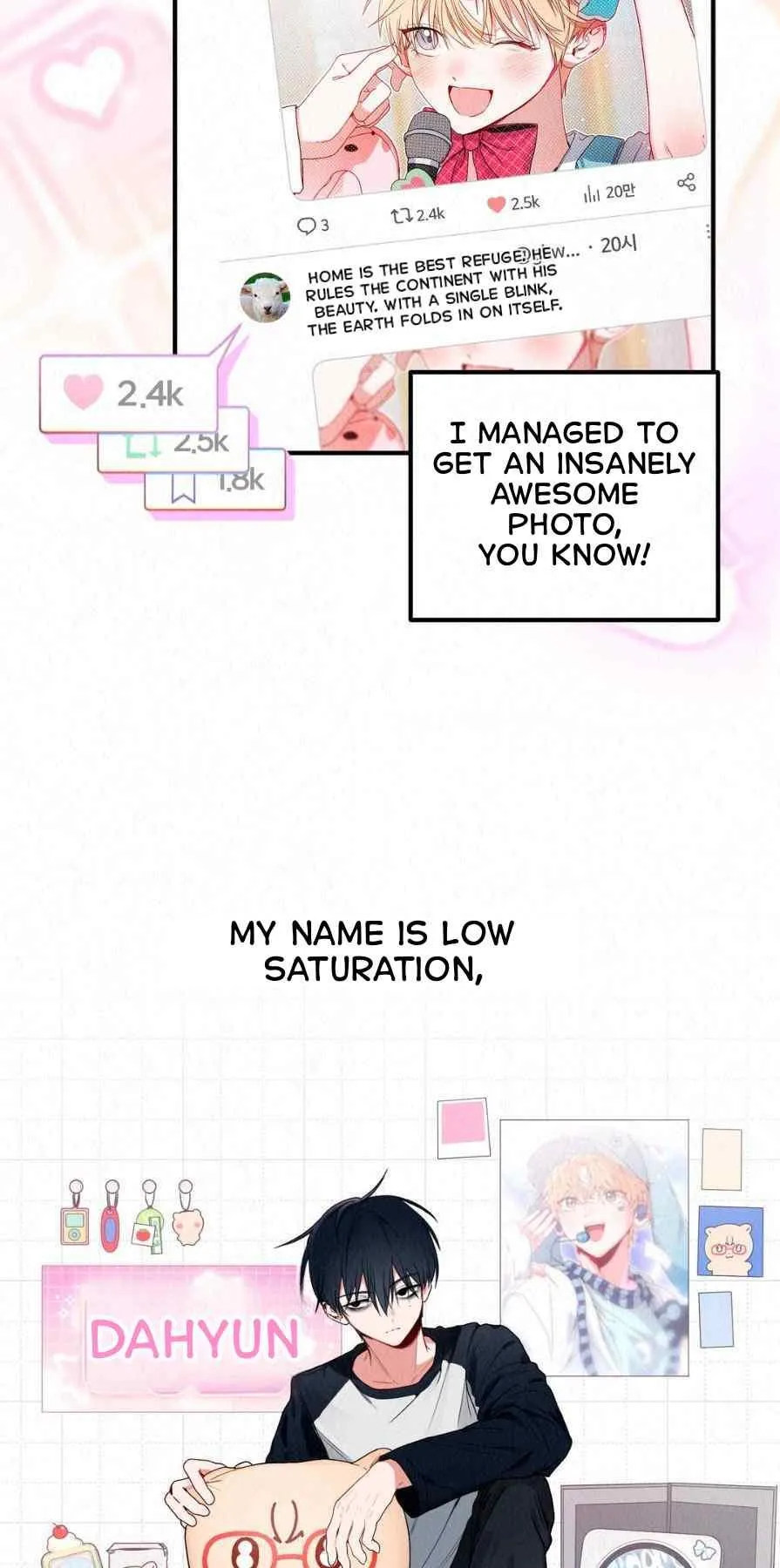 My Favorite Idol Is My Childhood Friend, So Being a Fan Is a Nightmare Chapter 0 page 7 - 