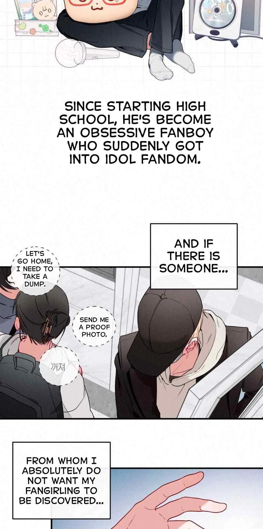My Favorite Idol Is My Childhood Friend, So Being a Fan Is a Nightmare Chapter 0 page 8 - 