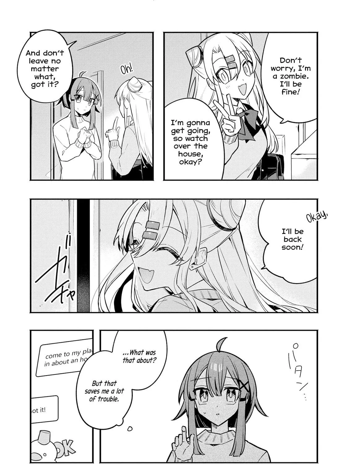 My First Friend Was a Zombie Chapter 8 page 35 - 