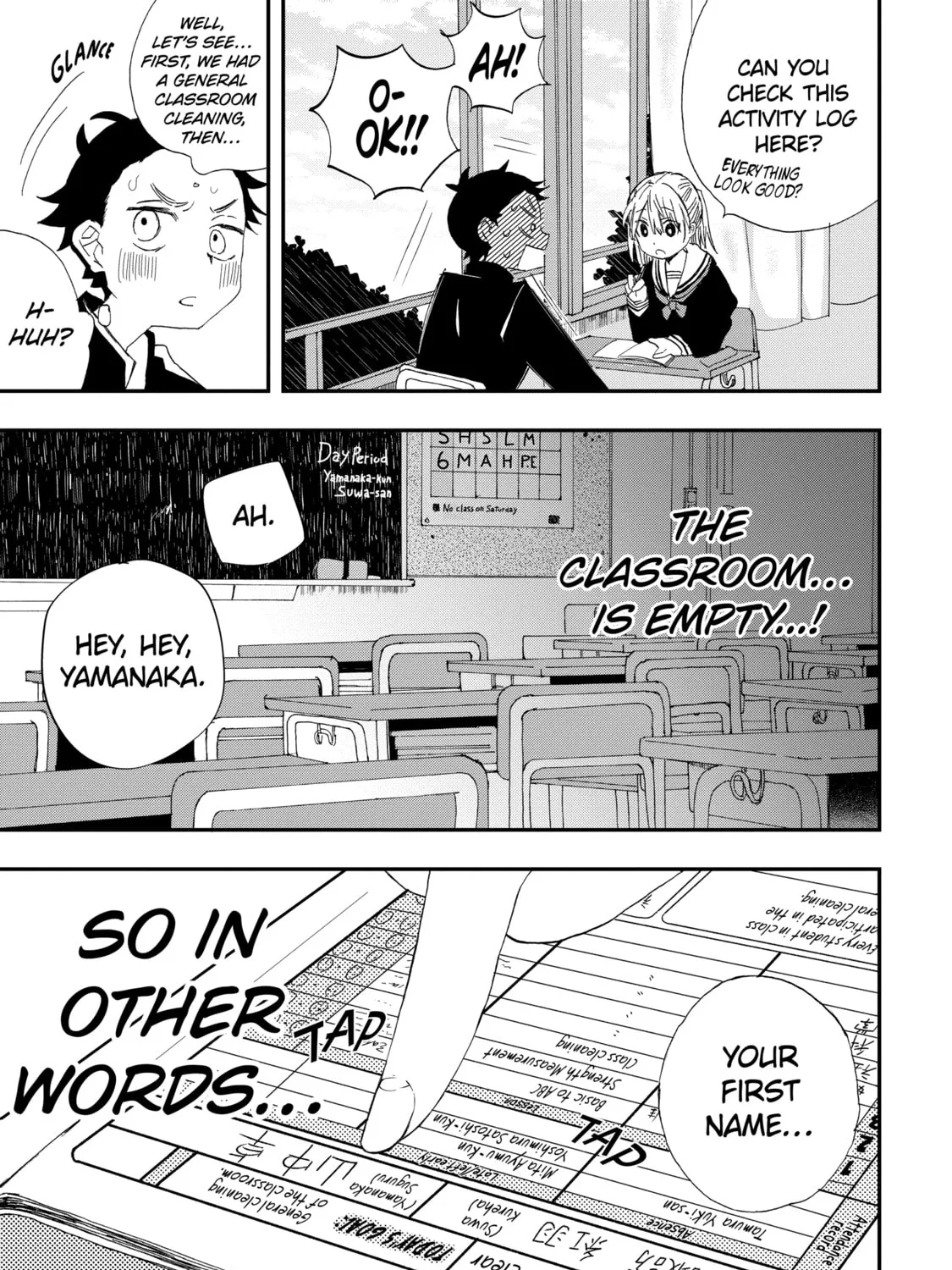My First Times with Suwa-san Chapter 1 page 33 - 