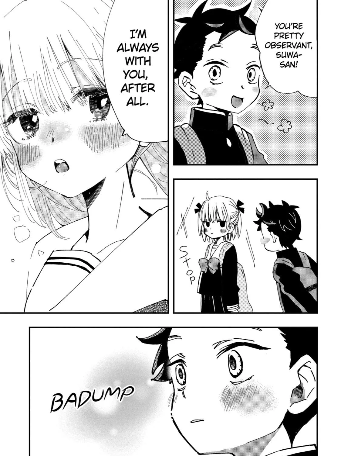 My First Times with Suwa-san Chapter 23 page 17 - 