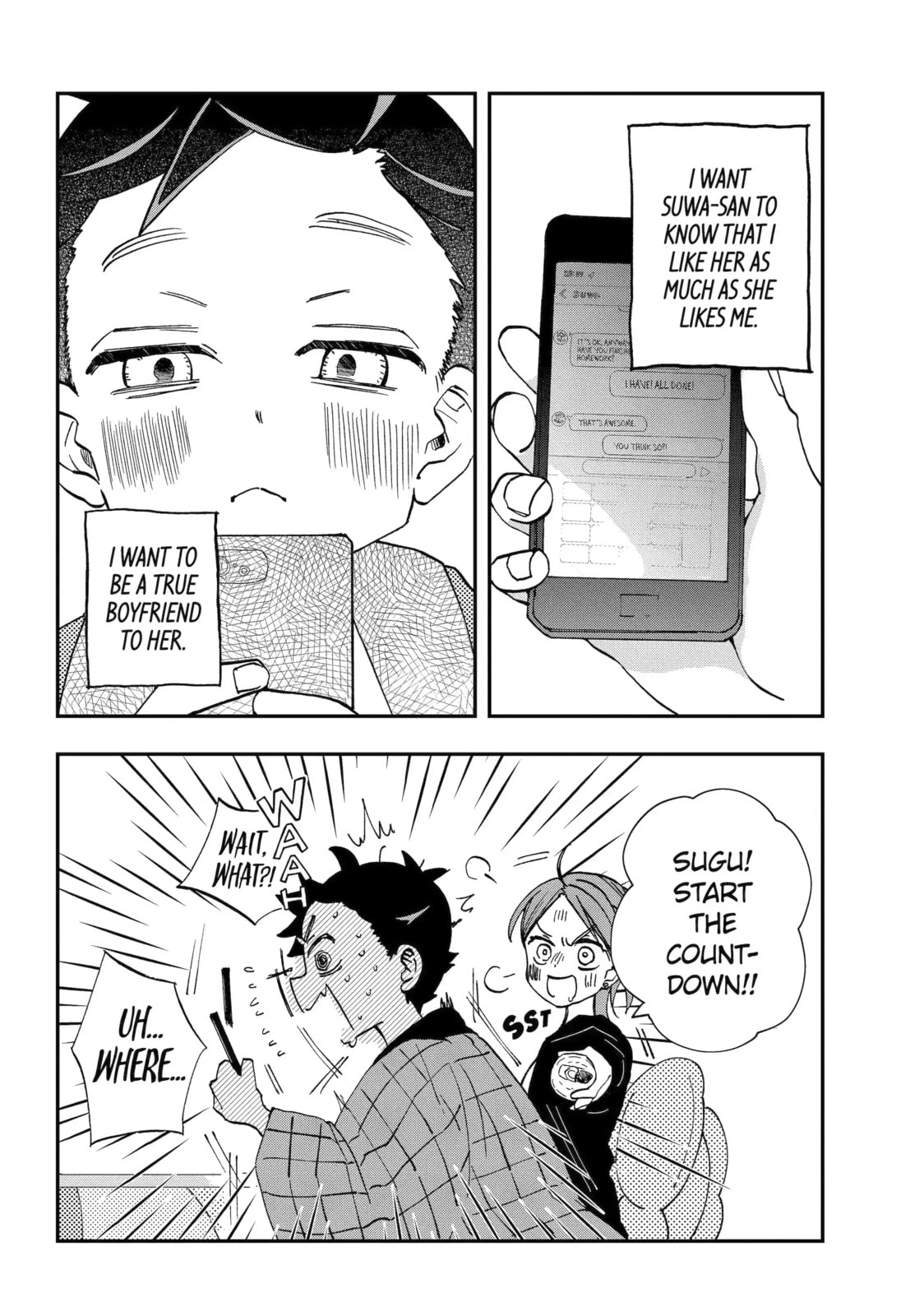 My First Times with Suwa-san Chapter 36 page 6 - 