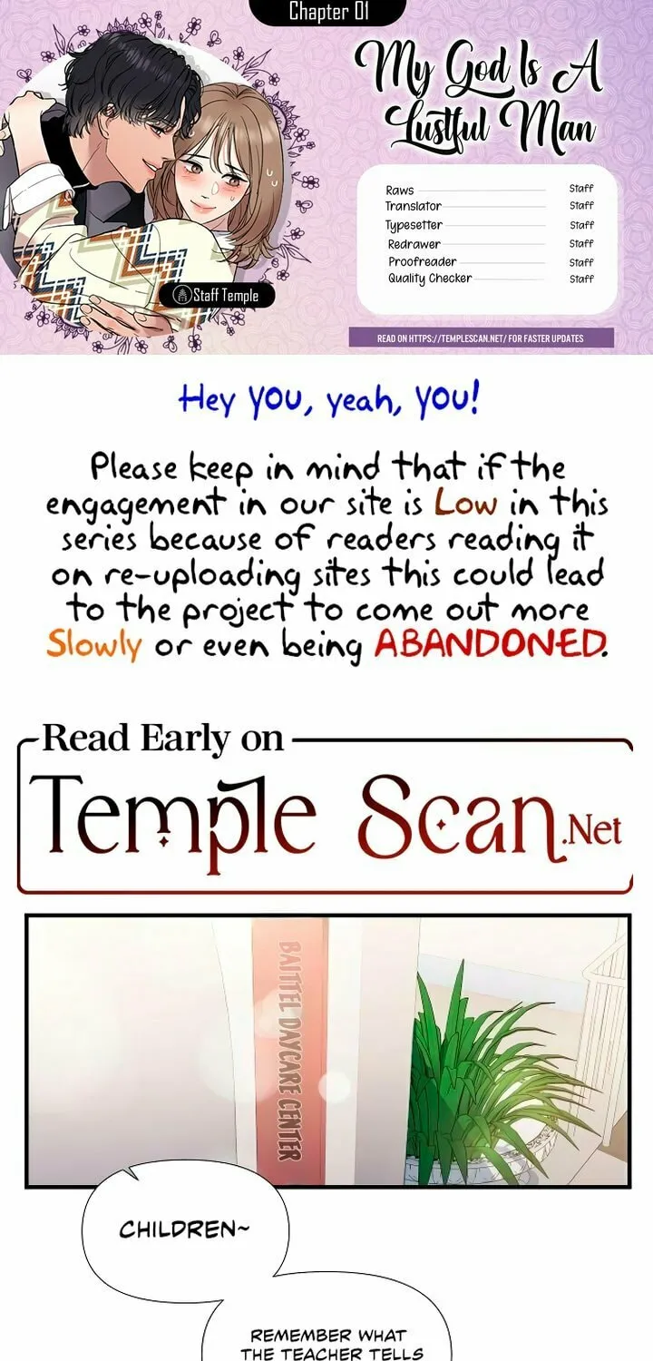 My God Is a Lustful Man Chapter 1 page 1 - 