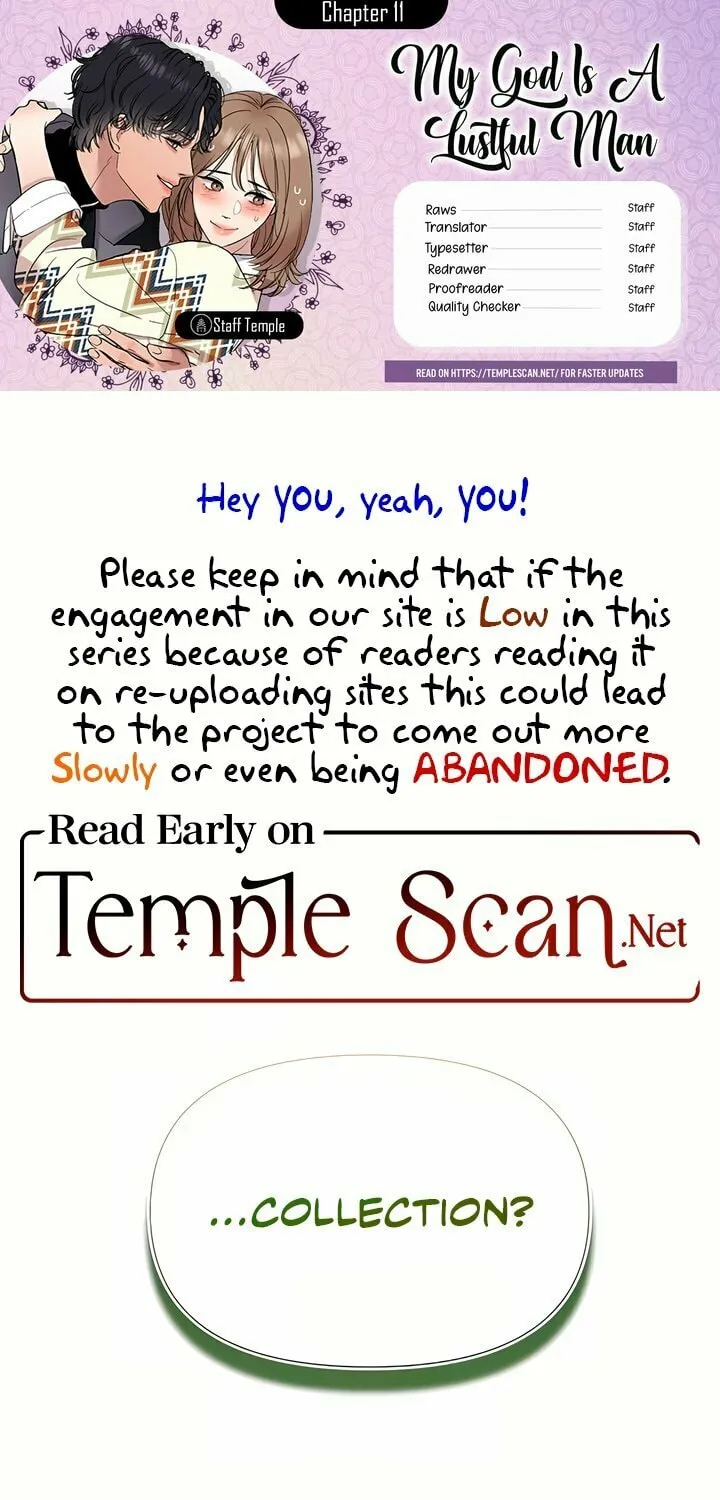 My God Is a Lustful Man Chapter 11 page 1 - 