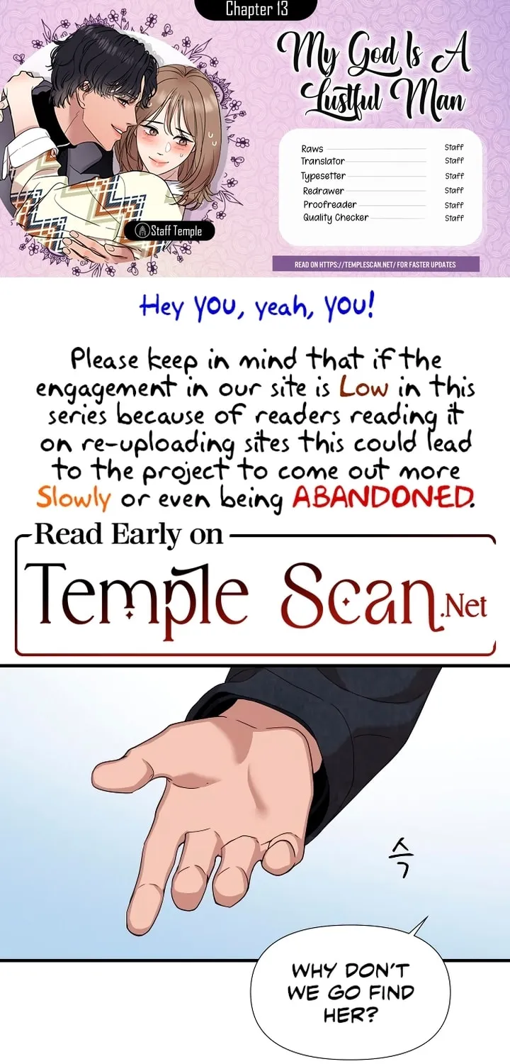 My God Is a Lustful Man Chapter 13 page 1 - 