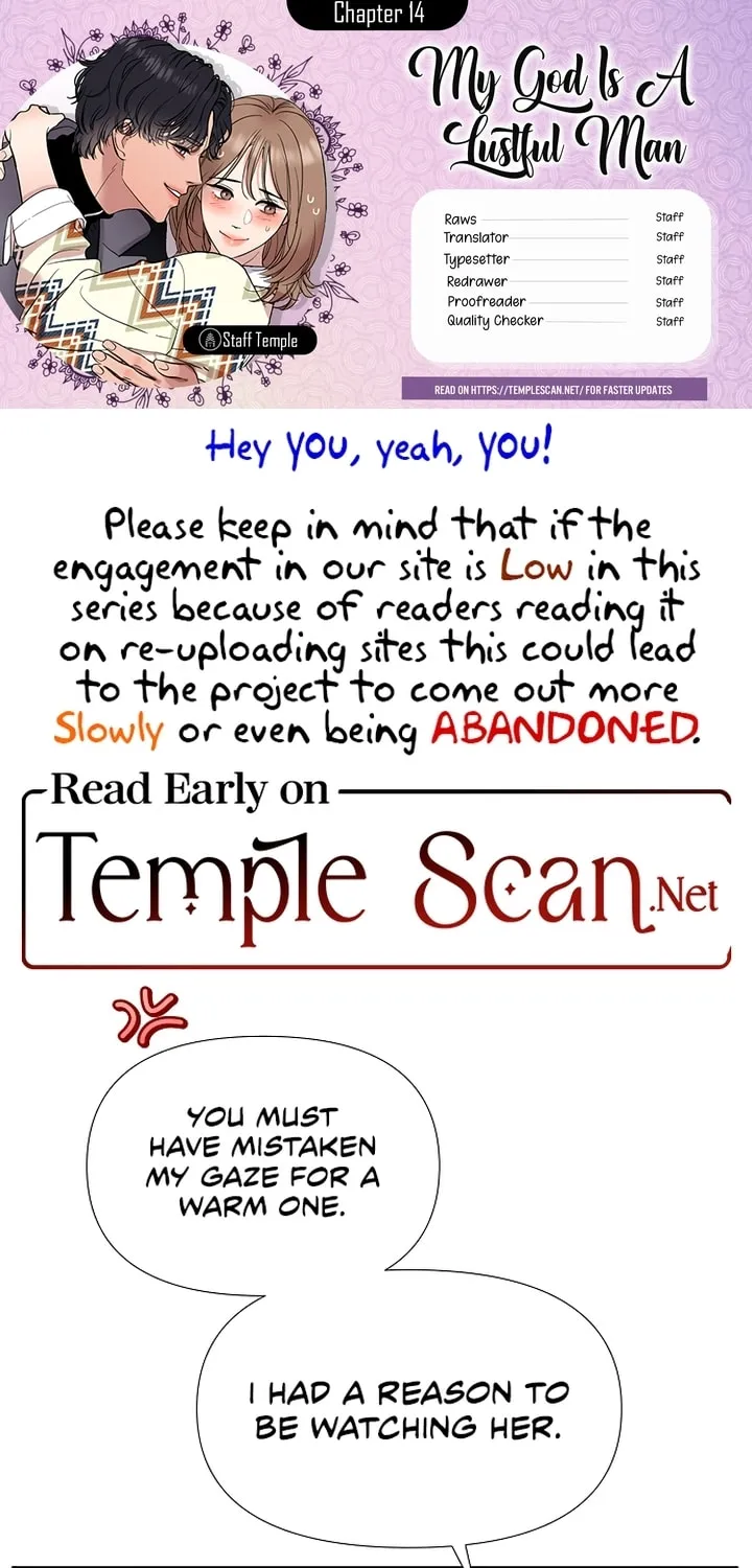 My God Is a Lustful Man Chapter 14 page 1 - 