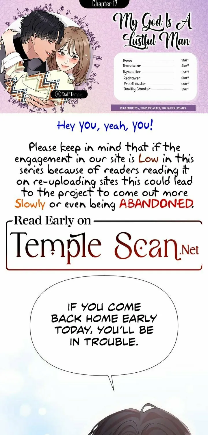 My God Is a Lustful Man Chapter 17 page 1 - 
