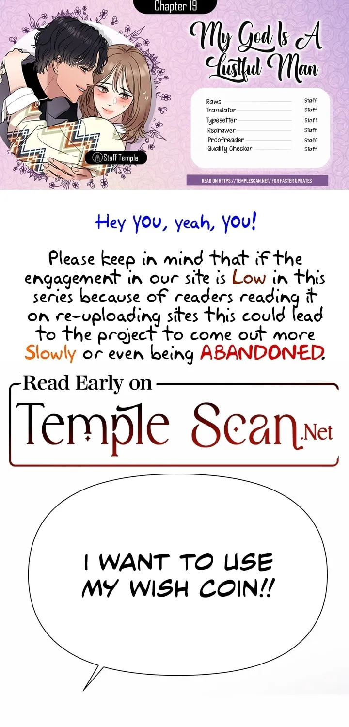 My God Is a Lustful Man Chapter 19 page 1 - 