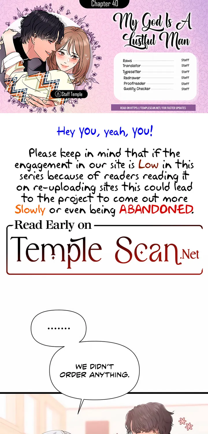 My God Is a Lustful Man Chapter 40 page 1 - 