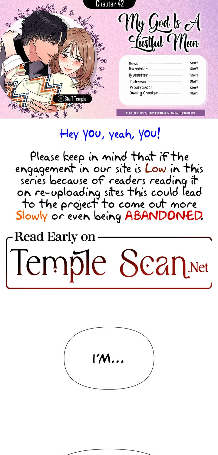 My God Is a Lustful Man Chapter 42 page 1 - 