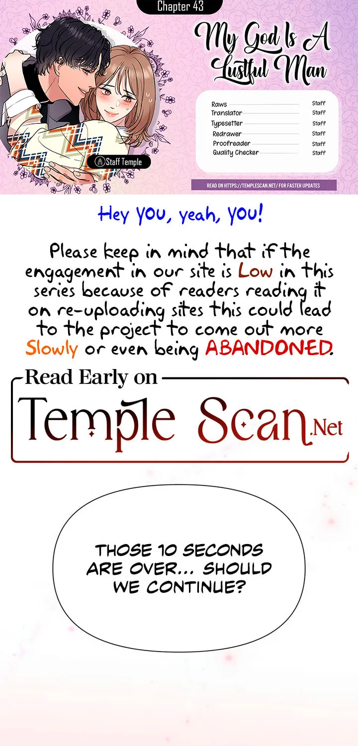 My God Is a Lustful Man Chapter 43 page 1 - 