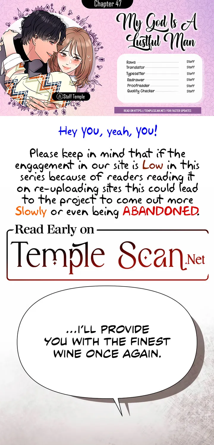 My God Is a Lustful Man Chapter 47 page 1 - 
