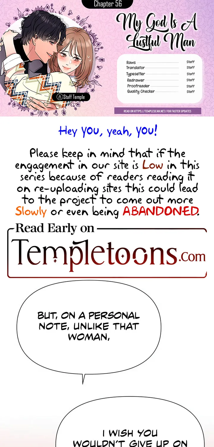My God Is a Lustful Man Chapter 56 page 1 - 