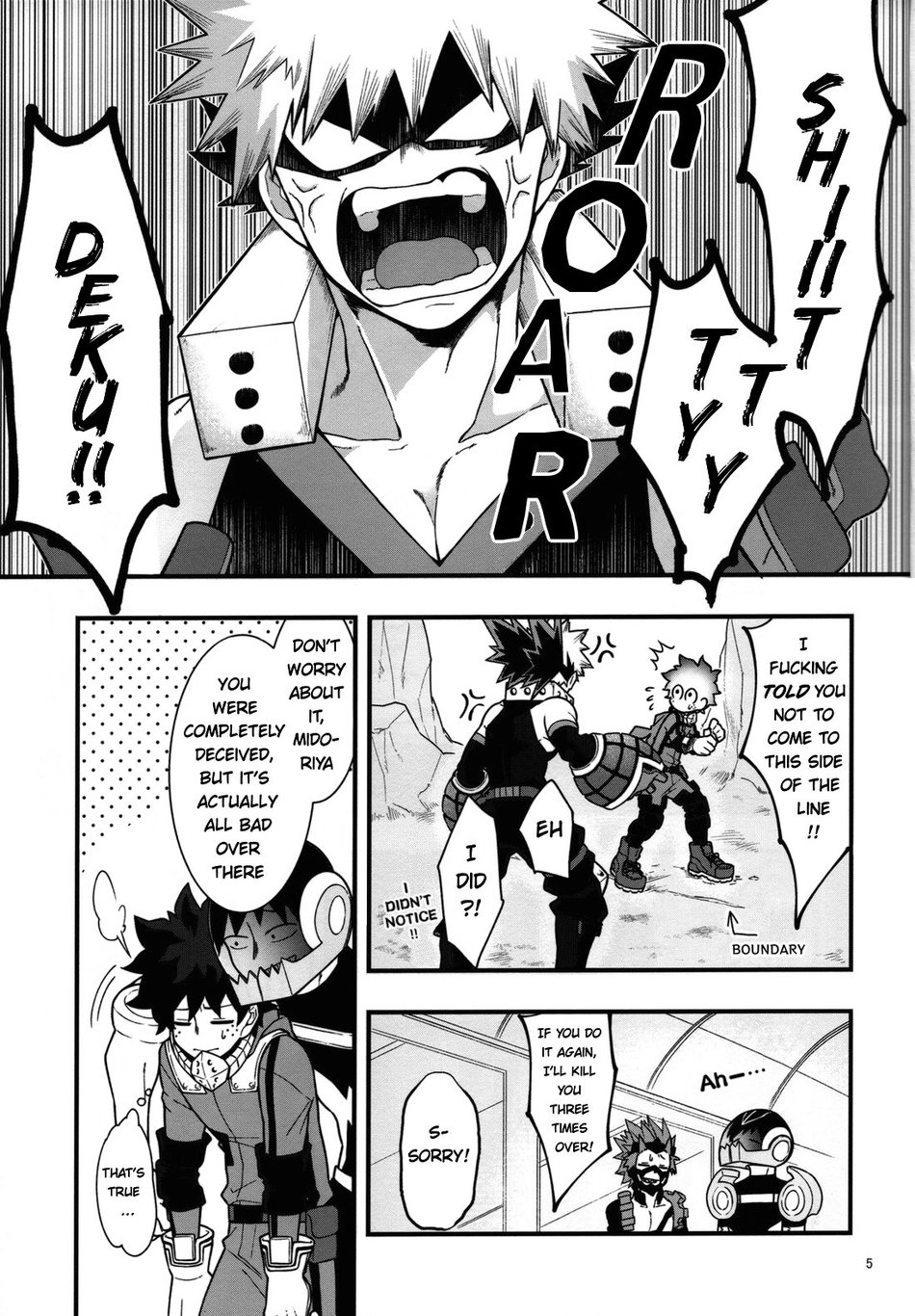 My Hero Academia dj – Suikan Chocolate Chapter 1 page 3 - 