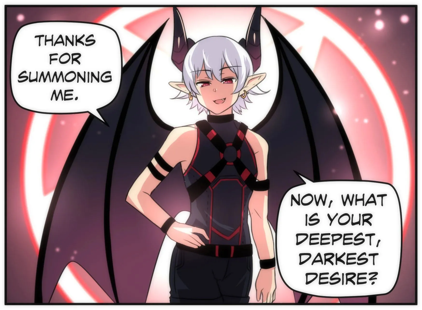 My Incubus Boyfriend (Colored) Chapter 1 page 2 - 