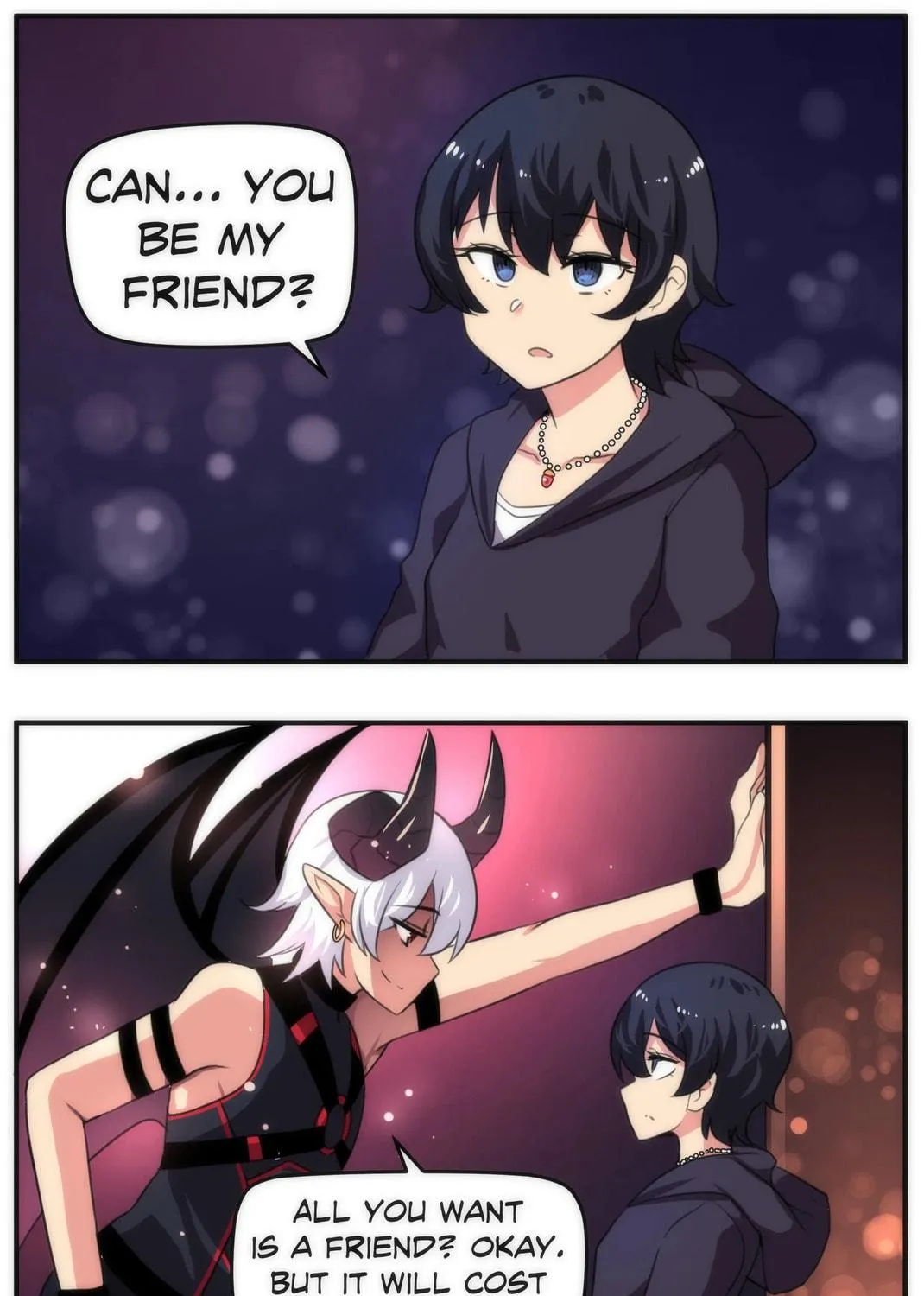 My Incubus Boyfriend (Colored) Chapter 1 page 3 - 