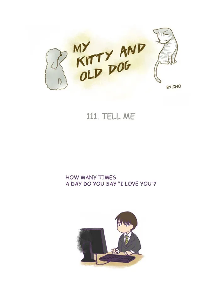 My Kitty and Old Dog Chapter 111 page 1 - 