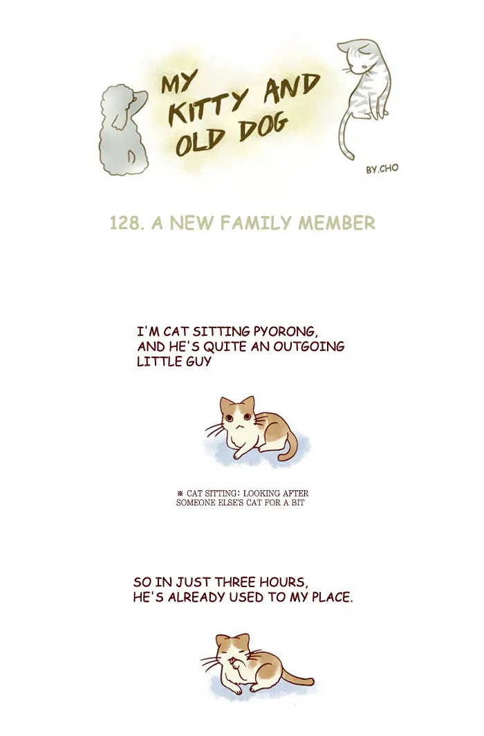 My Kitty and Old Dog Chapter 128 page 1 - 