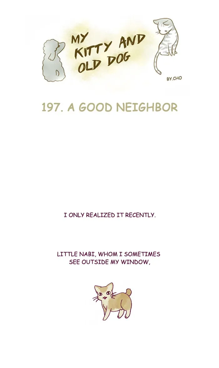 My Kitty and Old Dog Chapter 197 page 1 - 