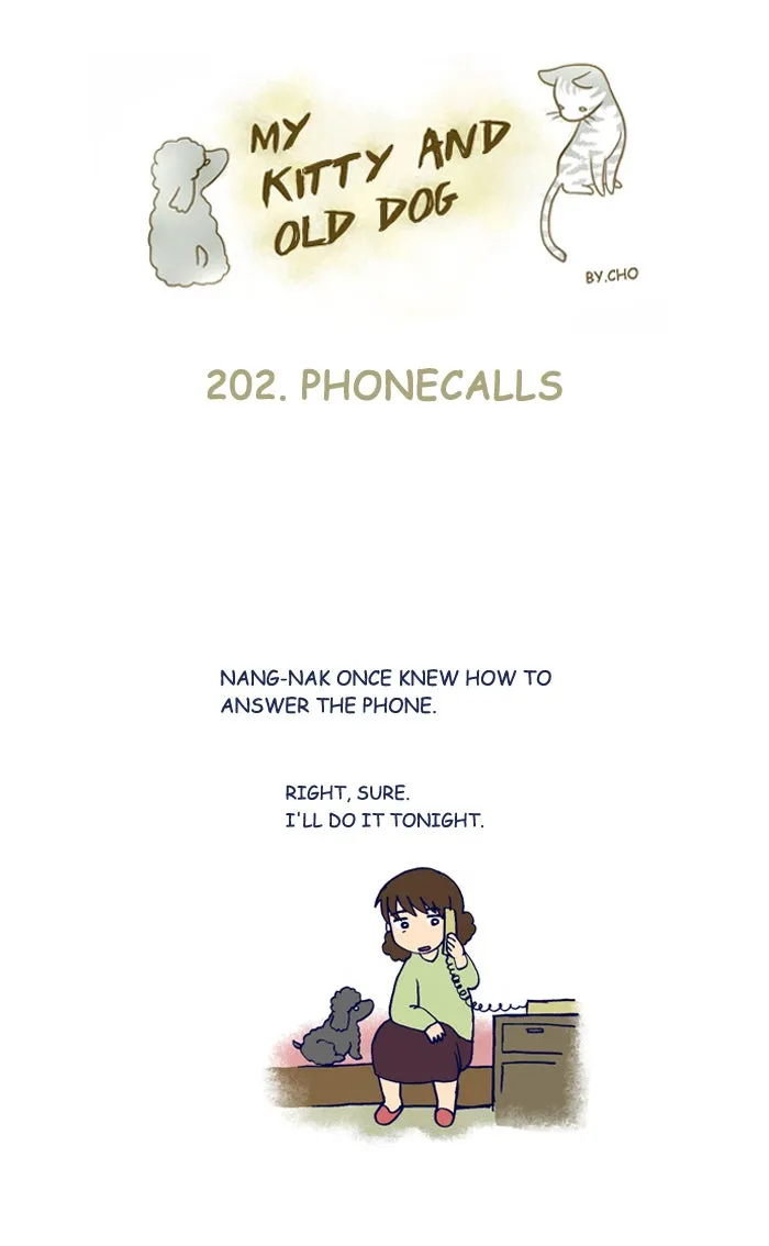 My Kitty and Old Dog Chapter 202 page 1 - 