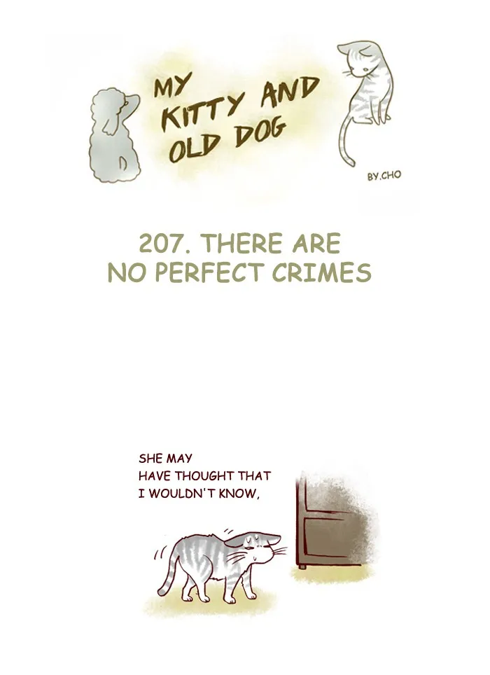 My Kitty and Old Dog Chapter 207 page 1 - 