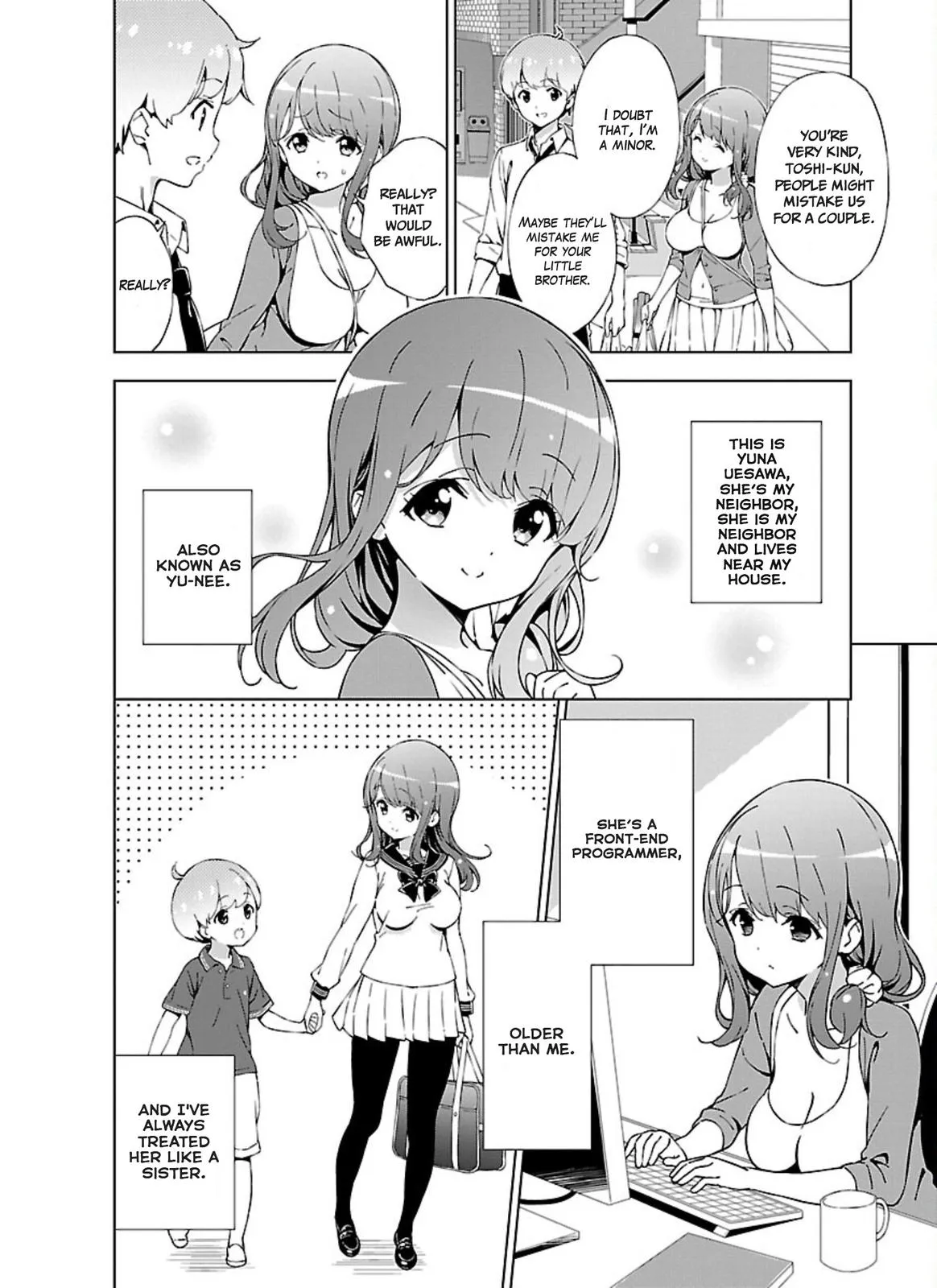 My Oneechan's Personality Changes When She Plays Games. Chapter 1 page 2 - 