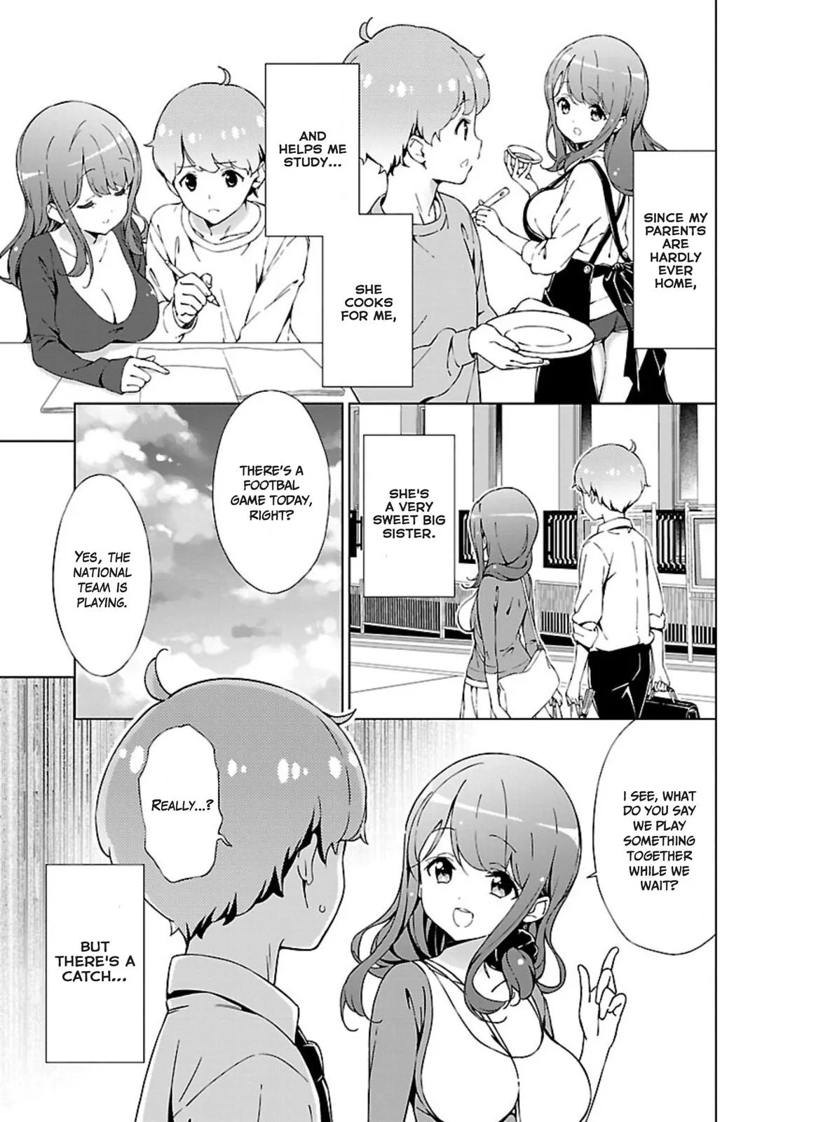 My Oneechan's Personality Changes When She Plays Games. Chapter 1 page 3 - 
