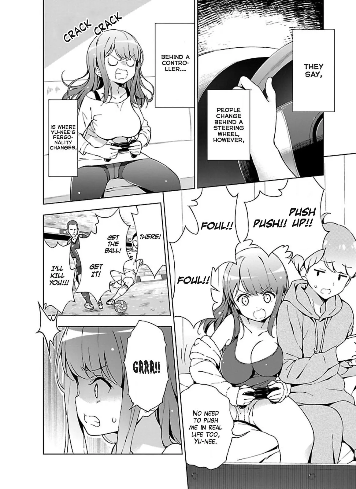 My Oneechan's Personality Changes When She Plays Games. Chapter 1 page 6 - 