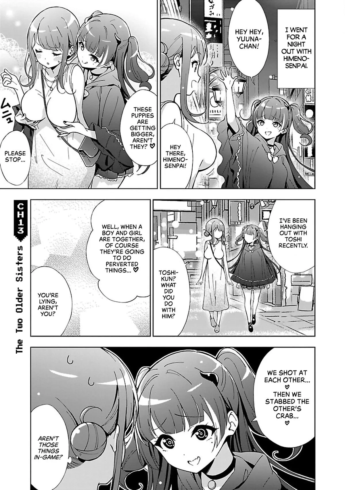 My Oneechan's Personality Changes When She Plays Games. Chapter 13 page 1 - 