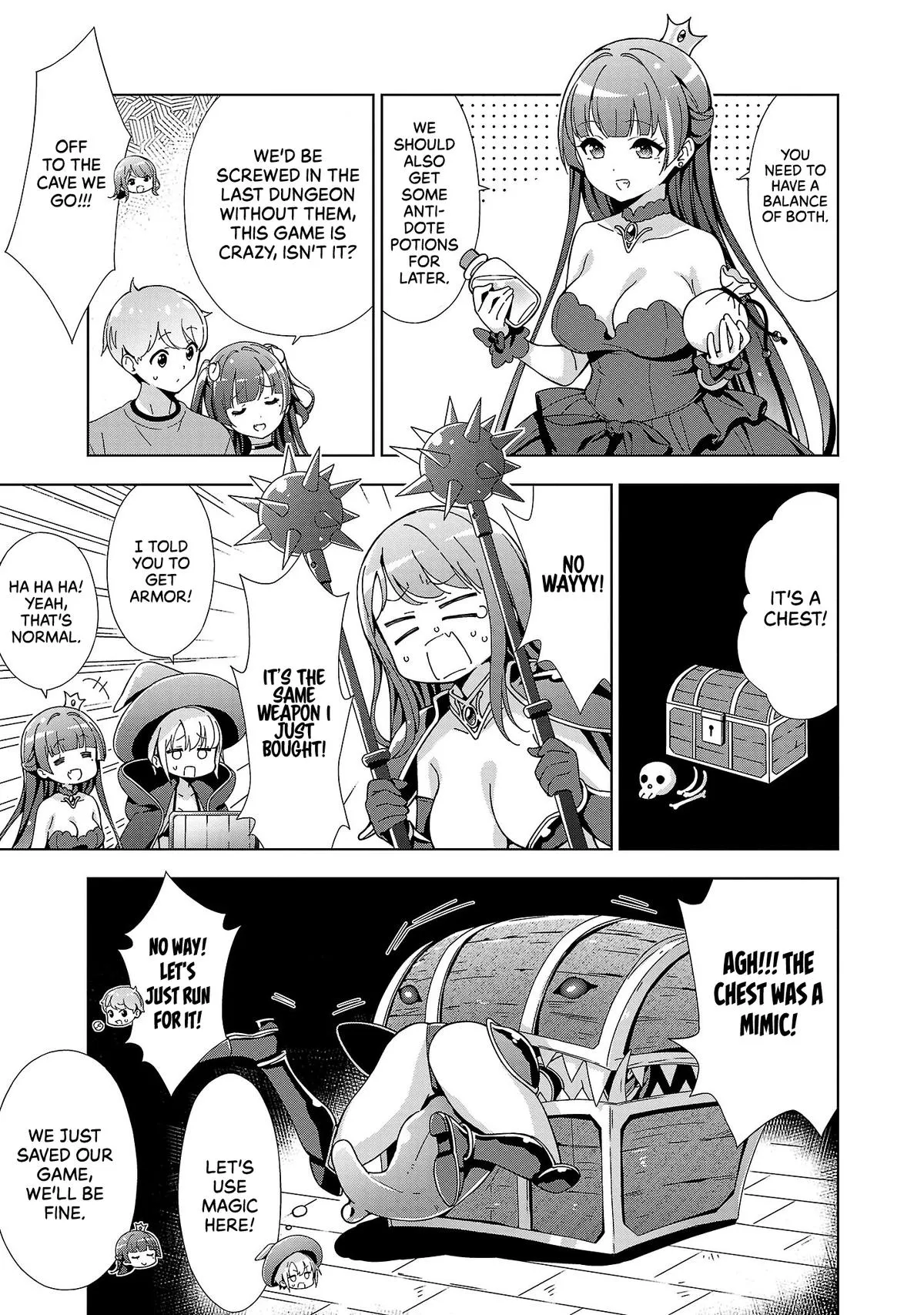 My Oneechan's Personality Changes When She Plays Games. Chapter 14 page 11 - 