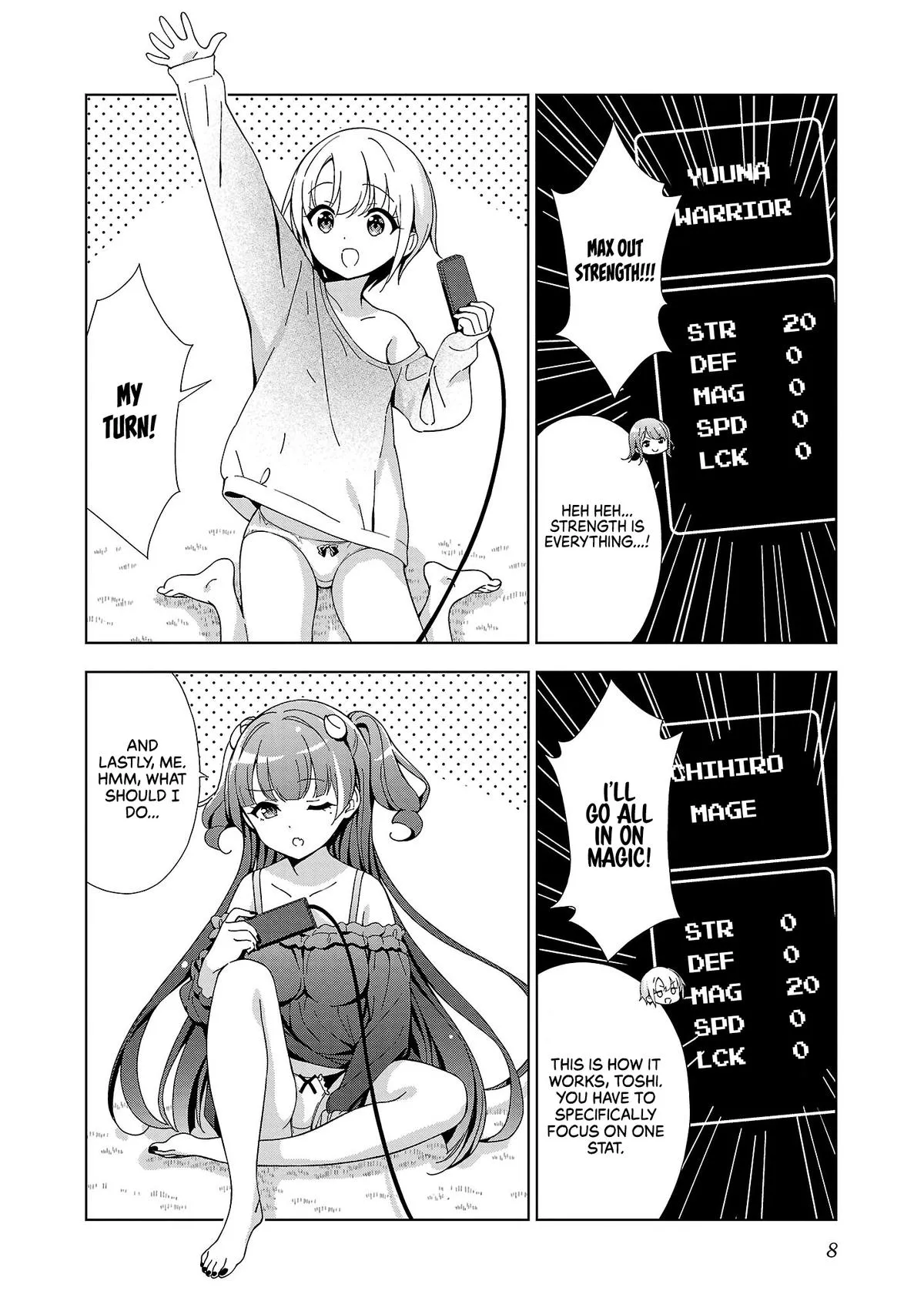 My Oneechan's Personality Changes When She Plays Games. Chapter 14 page 8 - 